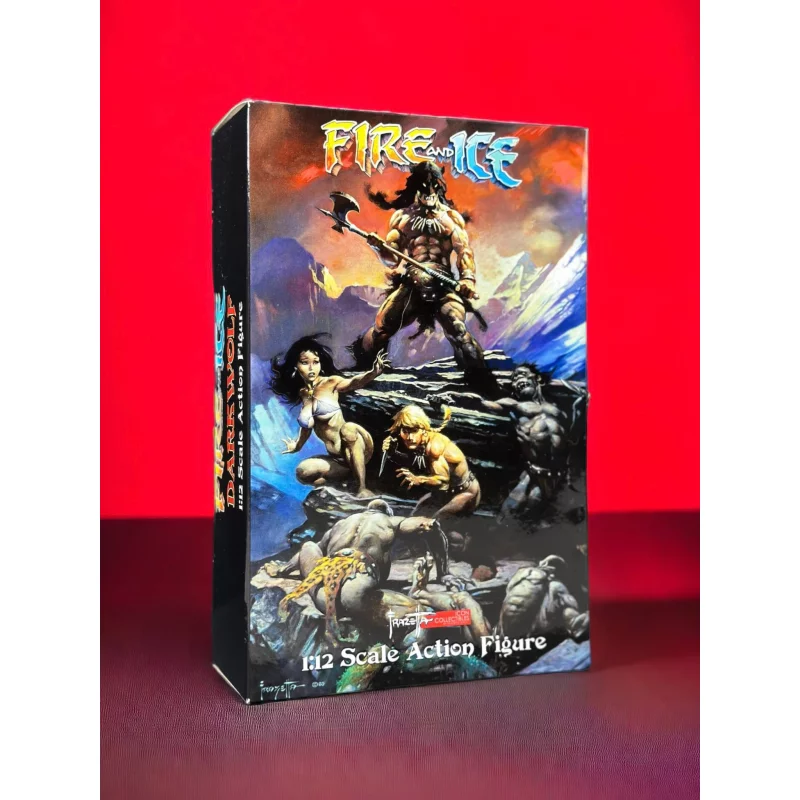 DarkWolf Fire & Ice Action Figure 1/12 17cm