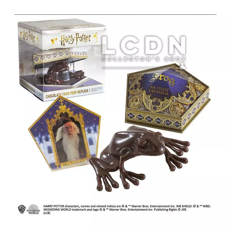 Harry Potter réplique Chocogrenouille figurine anti-stress ( boite  décorative )