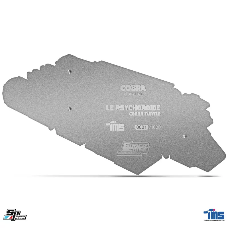 Cobra Super Pin&#039;s Geant Blister Card Turtle 17cm