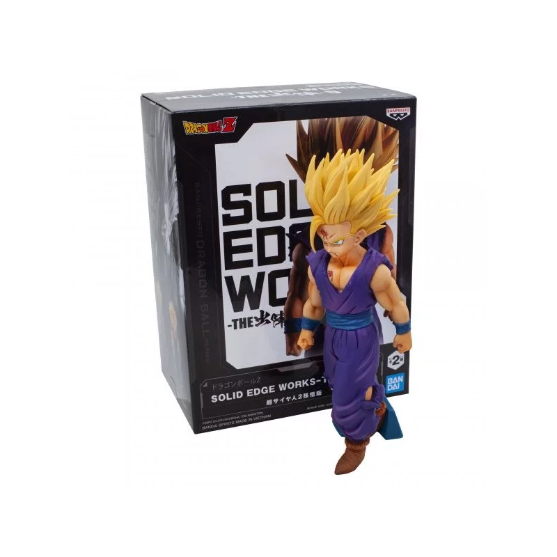 Dragon Ball Z Statue Solid Edge Works Super Saiyan 2 Son Gohan Vol.5 16cm