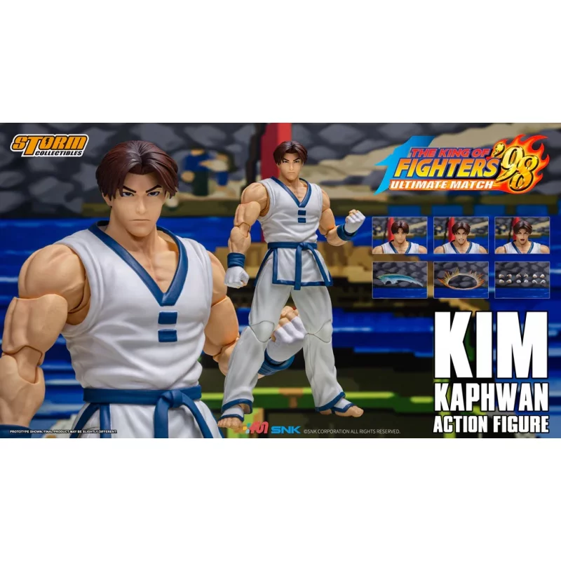 The King of Fighters 98 UM Kim Kaphwan Action Figure 1/12