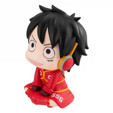 One Piece Figurine Look Up Monkey D. Luffy Future Island Egghead Ver. 11cm