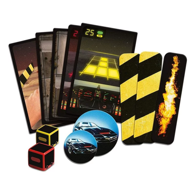 K2000 Jeux de Cartes Kitt vs. Karr Retro