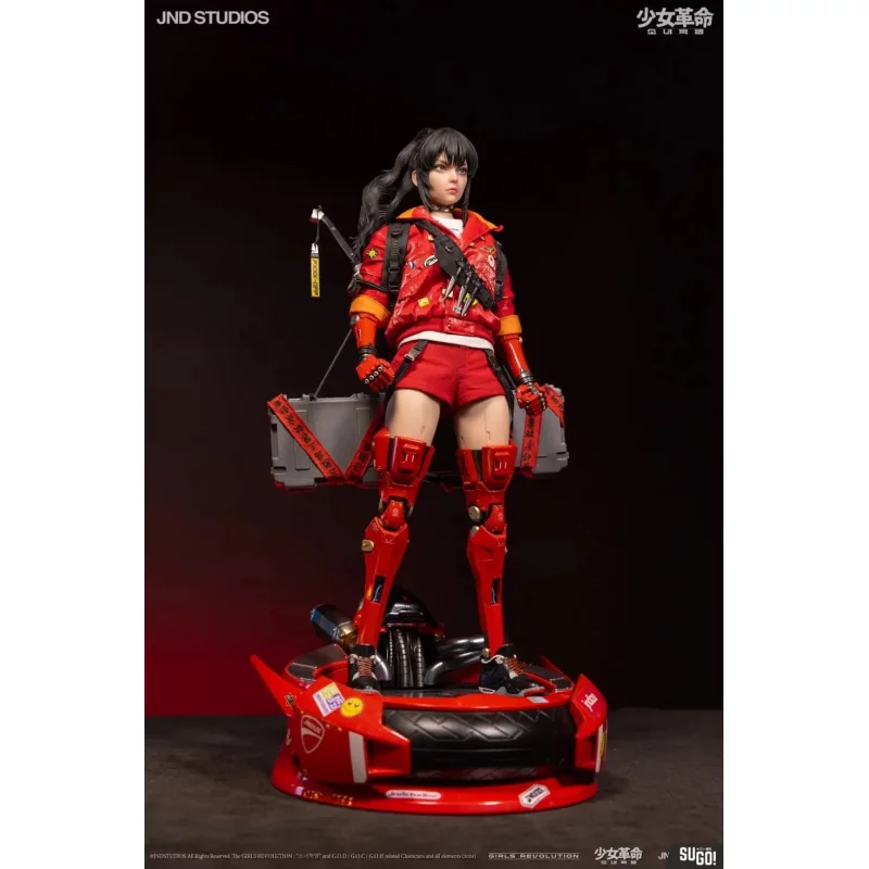 「Comic Junior Wrench」 1/6 アクションフィギュア ワンパンマン 1/6 Articulated Figure: Genos (SEASON 2) （1/6