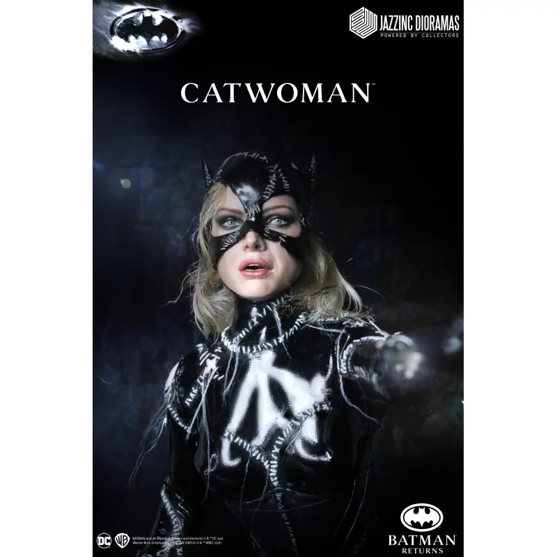 Batman Returns 1992 Pack de 2 Collectible Action Figurines 1/6 Catwoman Deluxe Version
