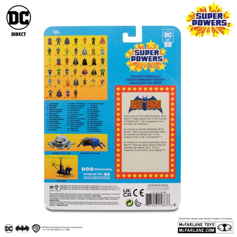 DC Direct Action Figurine Super Powers Batman (The Dark Knight Returns) 13cm