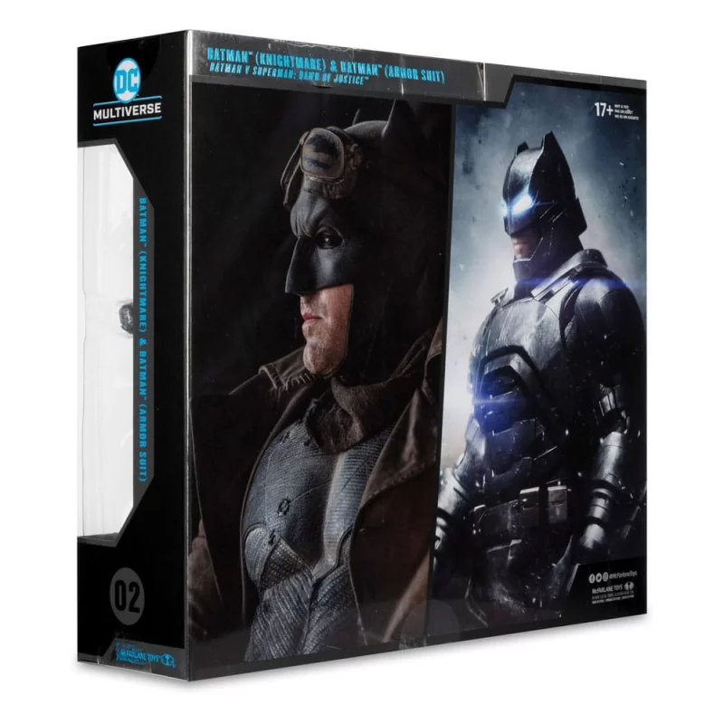 McFarlane Toys DC Multiverse Superman vs. Armored Batman Multipack au meilleur prix sur
