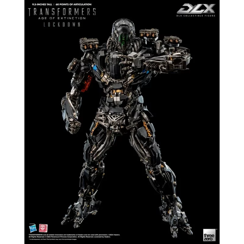 Transformers Age of Extinction Action Figure 1/6 DLX Lockdown 24cm