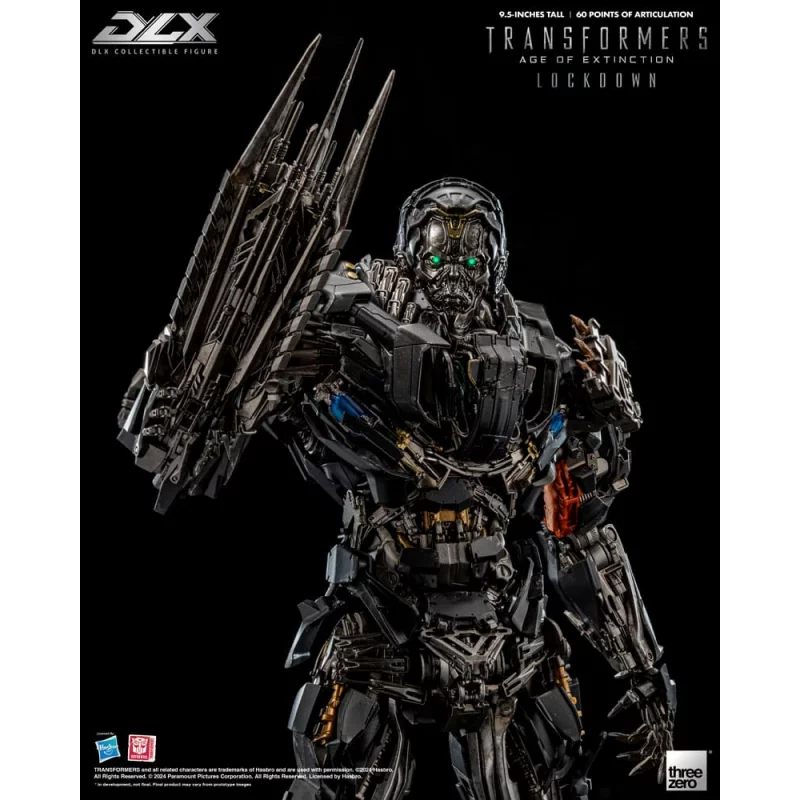 Transformers Age of Extinction Action Figure 1/6 DLX Lockdown 24cm