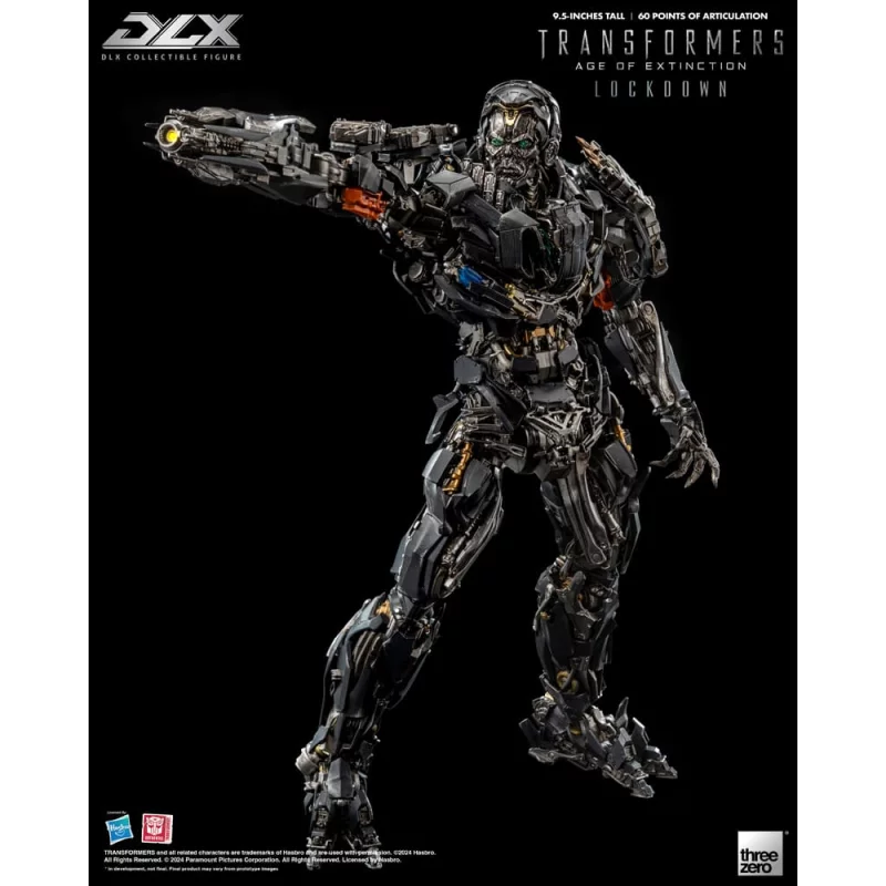 Transformers Age of Extinction Action Figure 1/6 DLX Lockdown 24cm
