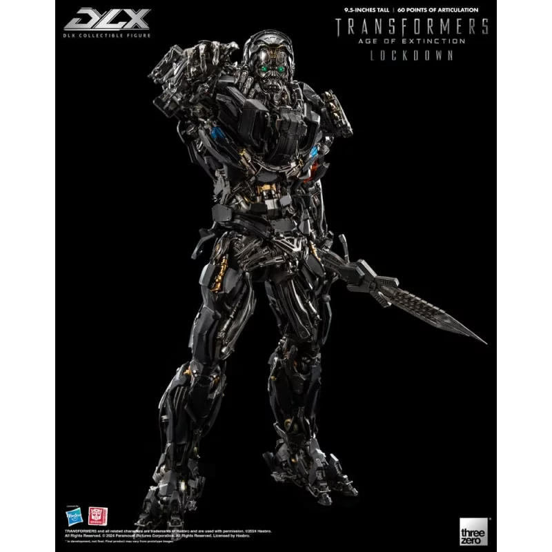 Transformers Age of Extinction Action Figure 1/6 DLX Lockdown 24cm