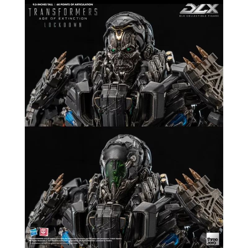 Transformers Age of Extinction Action Figure 1/6 DLX Lockdown 24cm