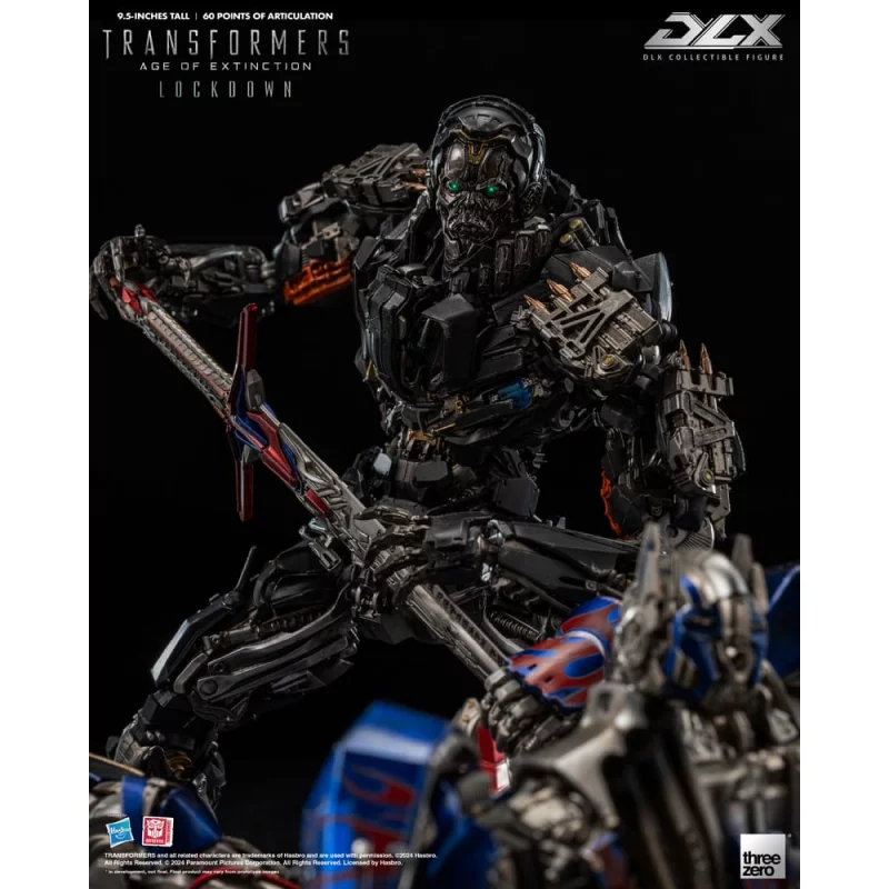 Transformers Age of Extinction Action Figure 1/6 DLX Lockdown 24cm