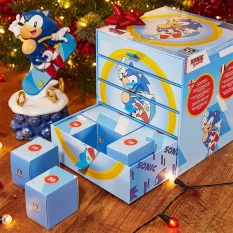Sonic The Hedgehog Advent Calendar Model Kit Countdown Character Sonic
