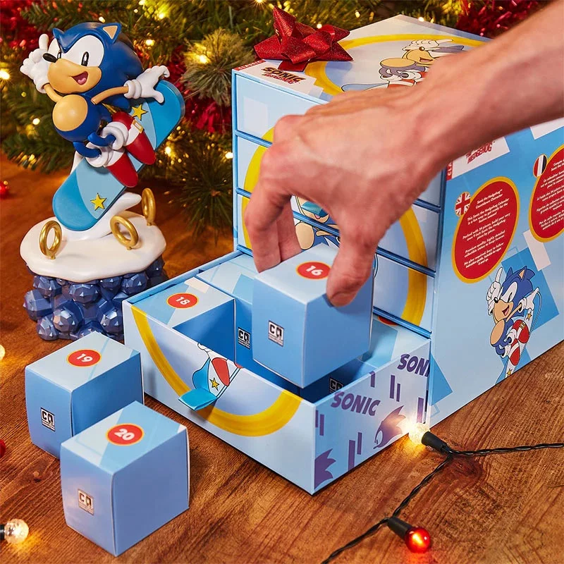 Sonic The Hedgehog Advent Calendar Model Kit Countdown Character Sonic