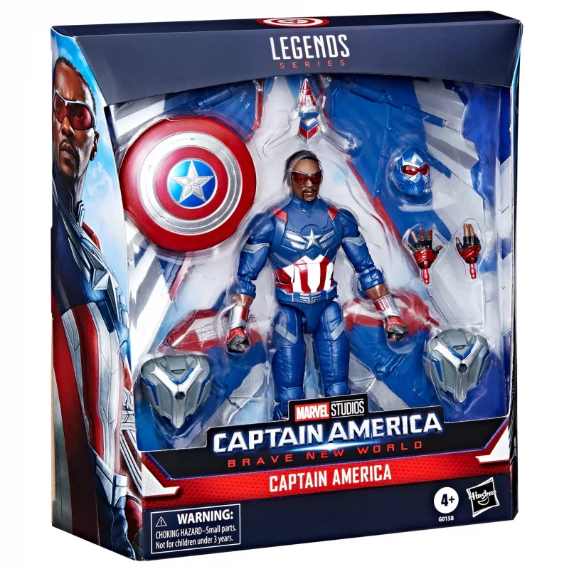 Marvel Legends Series Action Figurine Captain America 15cm