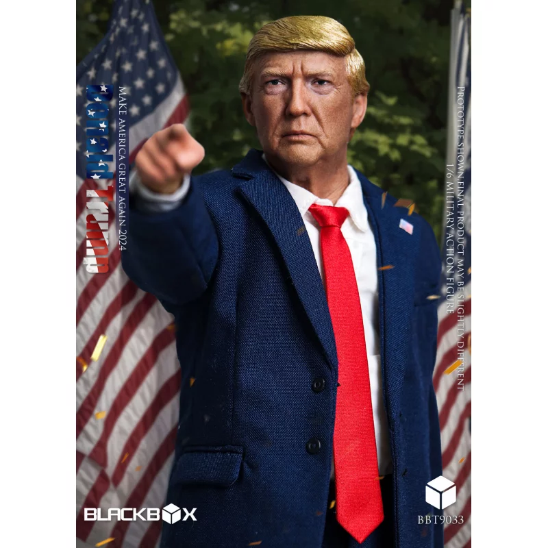 Celebrity Series Donald Trump Collectible Action Figure 1/6 BLACKBOXTOYS BBT9033A