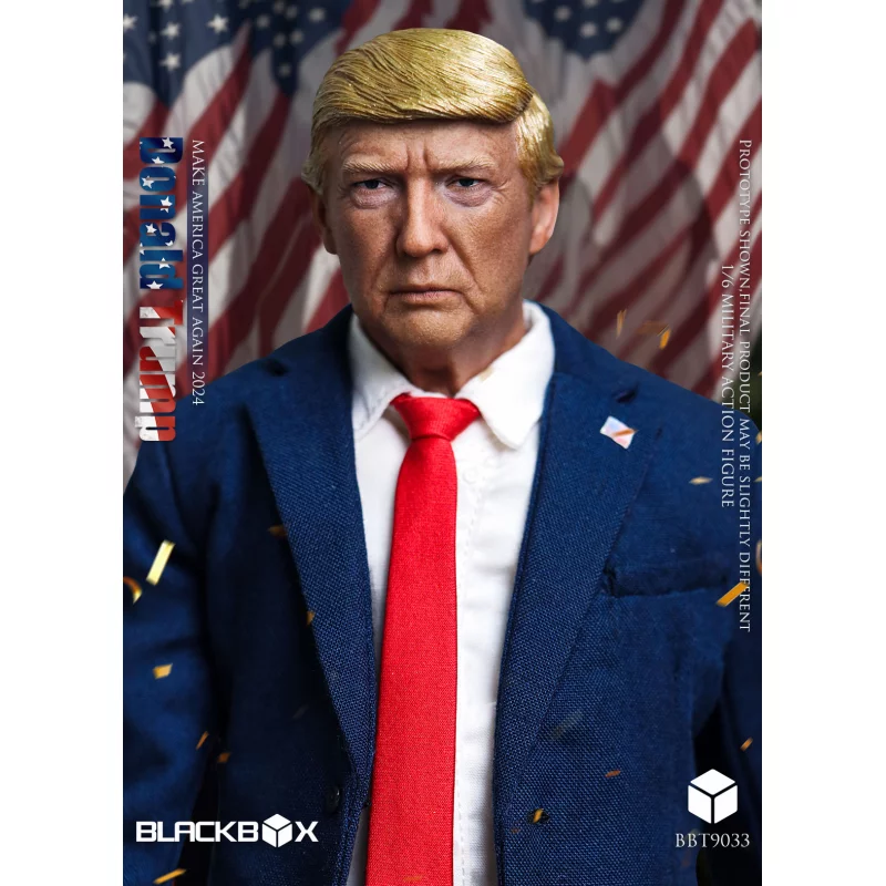 Celebrity Series Donald Trump Collectible Action Figure 1/6 BLACKBOXTOYS BBT9033A