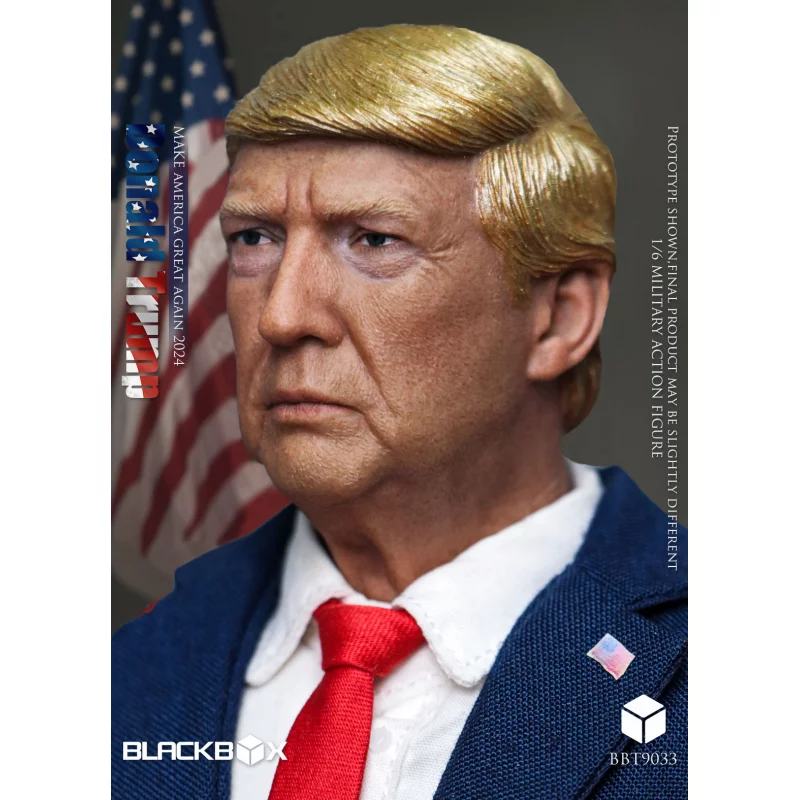 Celebrity Series Donald Trump Collectible Action Figure 1/6 BLACKBOXTOYS BBT9033A