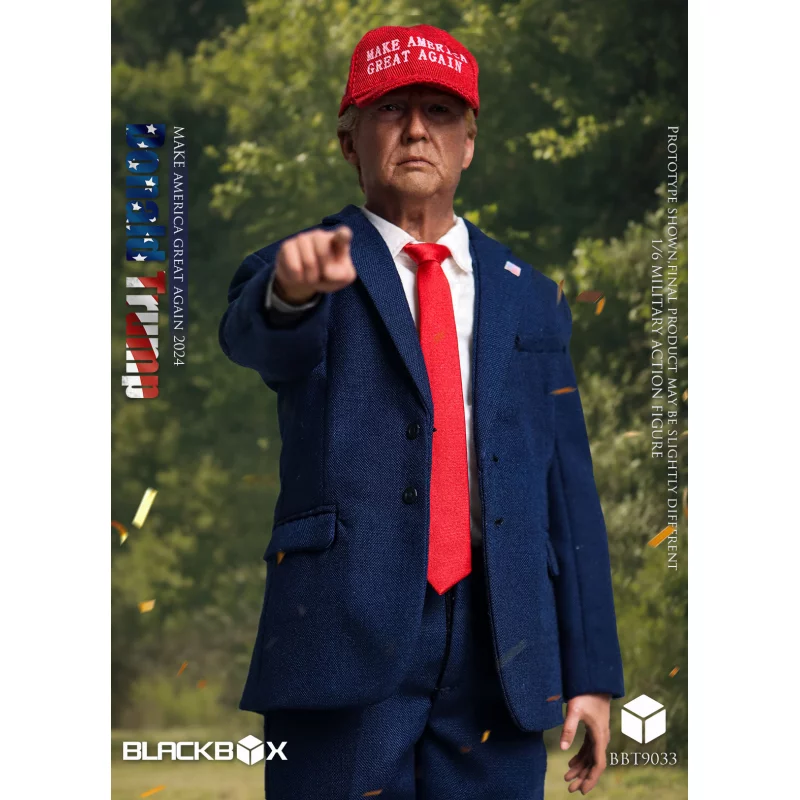 Celebrity Series Donald Trump Collectible Action Figure 1/6 BLACKBOXTOYS BBT9033A