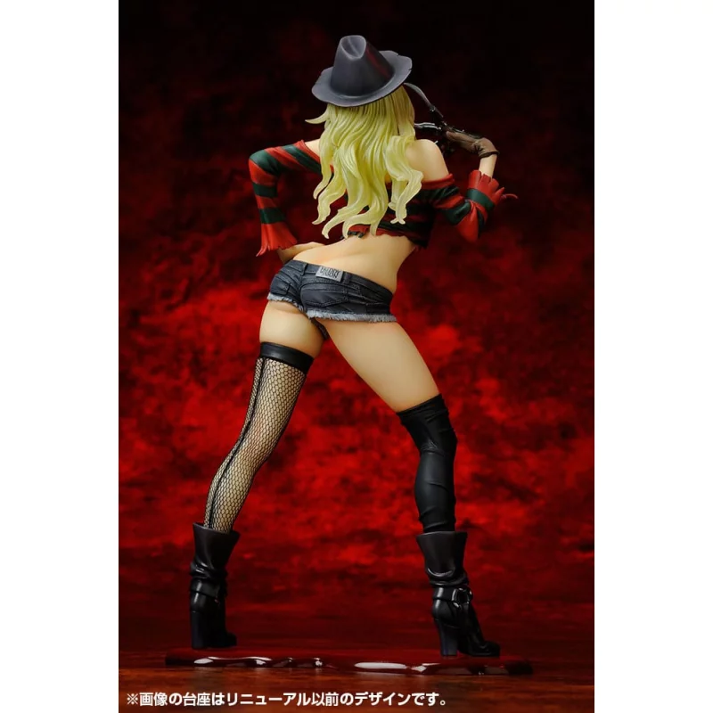 Freddy vs. Jason Freddy Krueger Bishoujo 2nd Edition 1/7 PVC Statue 18cm (Boite endommagée)