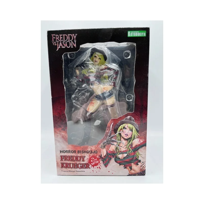 Freddy vs. Jason Freddy Krueger Bishoujo 2nd Edition 1/7 PVC Statue 18cm (Boite endommagée)