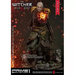 Witcher 3 Wild Hunt Statue 1/4 Geralt of Rivia Skellige Undvik Armor Exclusive Version 58cm (Displayed)