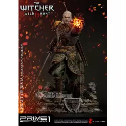 Witcher 3 Wild Hunt Statue 1/4 Geralt of Rivia Skellige Undvik Armor Exclusive Version 58cm (Displayed)