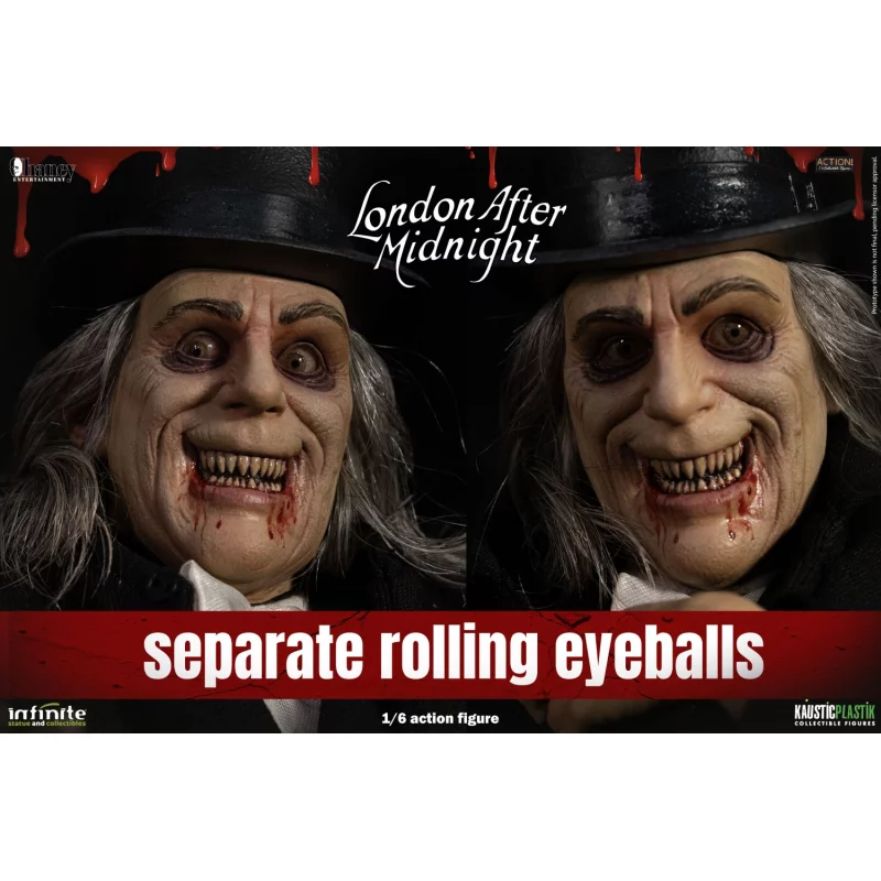 Lon Chaney as London After Midnight Standard Version Collectible Action Figure 1/6