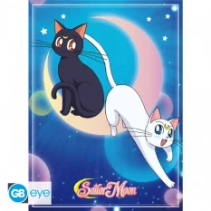 Sailor Moon Set of 2 Chibi Posters Sailor Moon & Cats 52x38cm