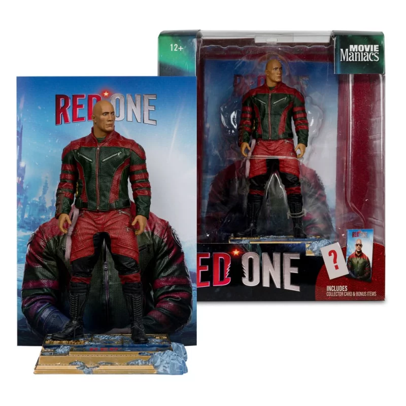 Red One Pack de 3 Figurines Movie Maniacs 15cm
