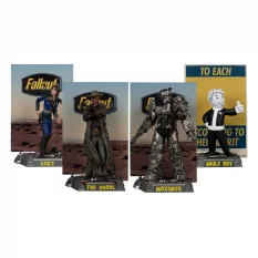 Fallout Pack de 4 Figurines...