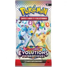 Pokémon TCG EV 8.5 Écarlate et Violet Evolutions Prismatiques Boîte Bundle de 6 boosters *FRENCH*