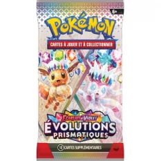 Pokémon TCG EV 8.5 Écarlate et Violet Evolutions Prismatiques Boîte Bundle de 6 boosters *FRENCH*
