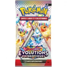 Pokémon TCG EV 8.5 Écarlate et Violet Evolutions Prismatiques Boîte Bundle de 6 boosters *FRENCH*