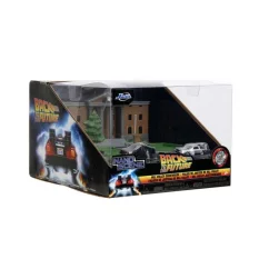 Back to the Future Hill Valley Courthouse Clock Tower Nano Scene Display Diorama