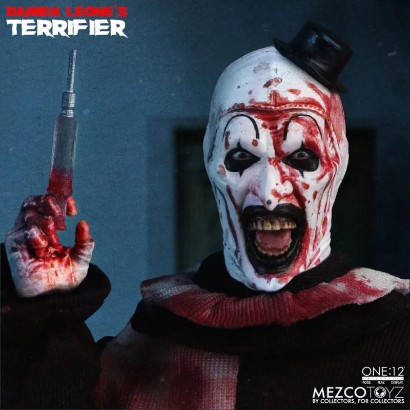 Terrifier Action Figure 1/12 scale Art the Clown Deluxe Edition 17cm