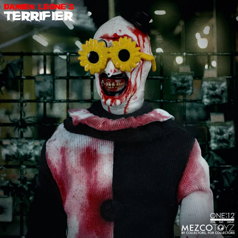 Terrifier Action Figure 1/12 scale Art the Clown Deluxe Edition 17cm