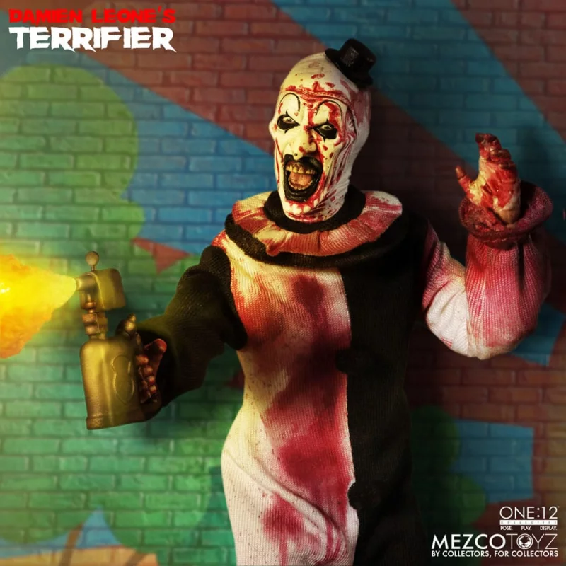 Terrifier Action Figure 1/12 scale Art the Clown Deluxe Edition 17cm