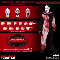 Terrifier Action Figure 1/12 scale Art the Clown Deluxe Edition 17cm