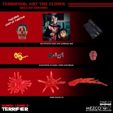 Terrifier Action Figure 1/12 scale Art the Clown Deluxe Edition 17cm