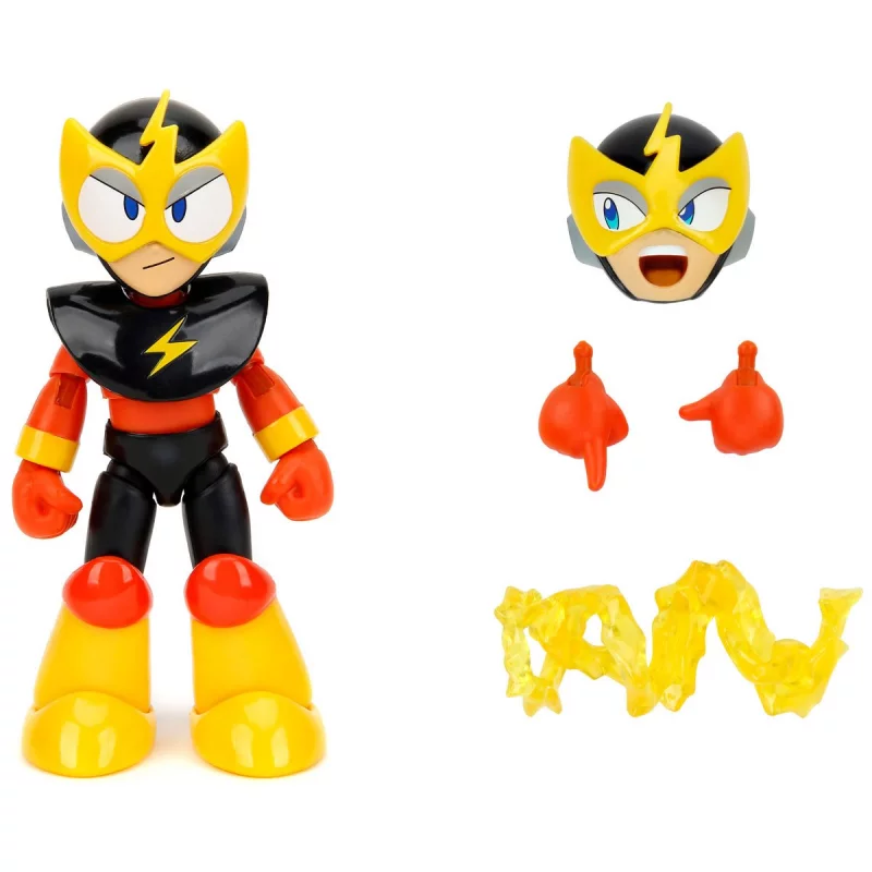 Megaman Action Figure Elec Man Jada Toys 34508 11cm