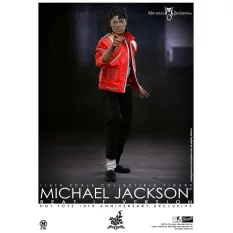 Hot Toys Michael Jackson Beat It ver. 12" 30cm Collectible Figure (Hot Toys 10th Anniversary Exclusive) (Displayed)