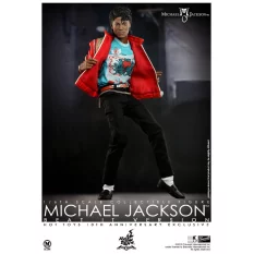Hot Toys Michael Jackson Beat It ver. 12" 30cm Collectible Figure (Hot Toys 10th Anniversary Exclusive) (Displayed)