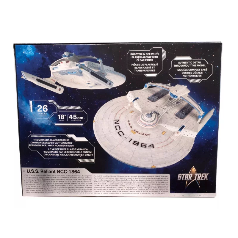 Star Trek II The Wrath of Khan Model Kit 1/537 U.S.S Reliant NCC-1864