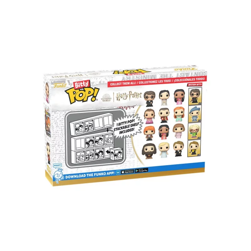 Harry Potter and the Goblet of Fire Pack of 4 Bitty Pop! Hagrid 2cm