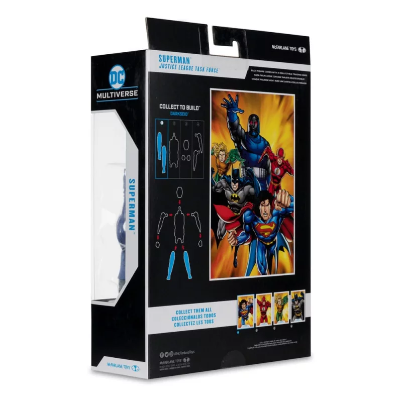 DC Multiverse Pack of 4 Action Figures Justice League Task Force (BAF: Darkseid) 18cm