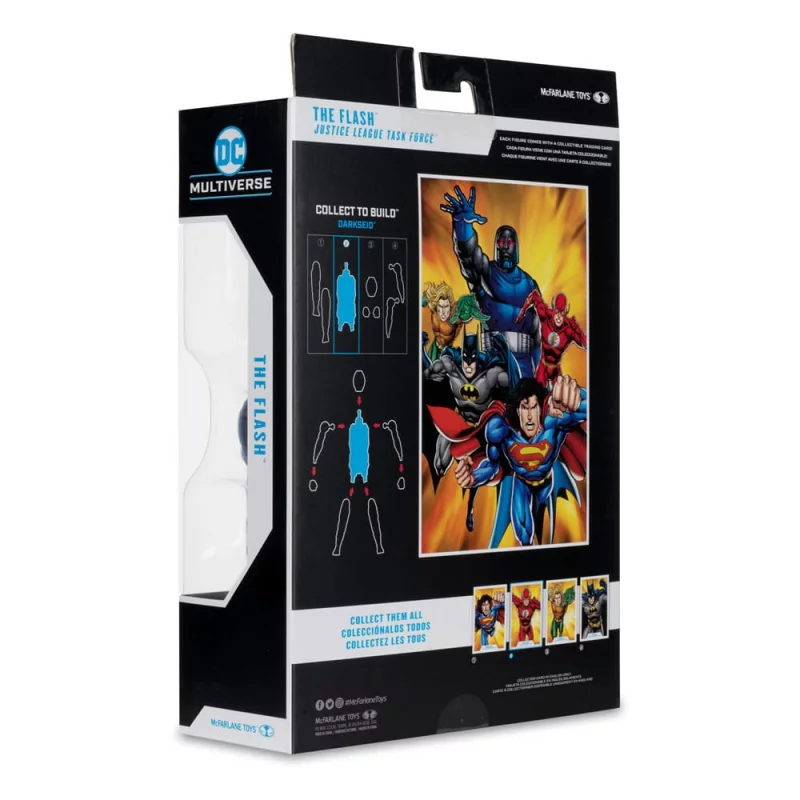 DC Multiverse Pack of 4 Action Figures Justice League Task Force (BAF: Darkseid) 18cm