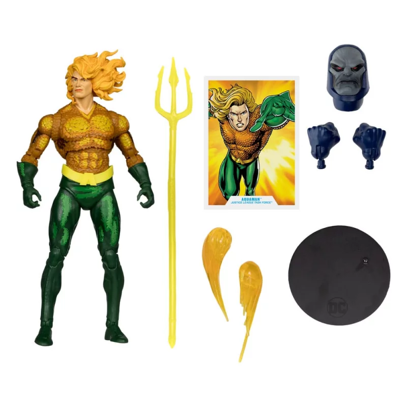 DC Multiverse Pack of 4 Action Figures Justice League Task Force (BAF: Darkseid) 18cm