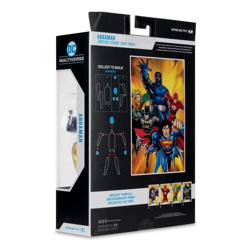 DC Multiverse Pack of 4 Action Figures Justice League Task Force (BAF: Darkseid) 18cm